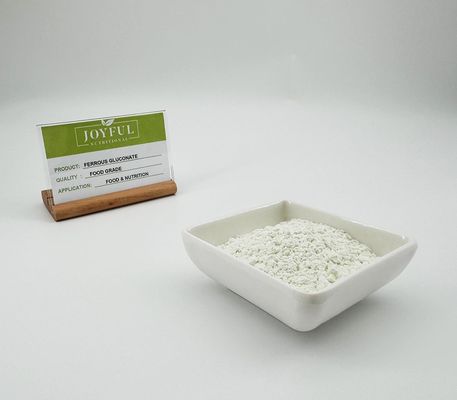 Купить Зеленый железосодержащий глюконат натрия в порошке Пищевые добавки C12H22FeO14 Производство в сети